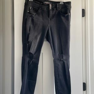 Torrid Premium Faded Black Denim 16r